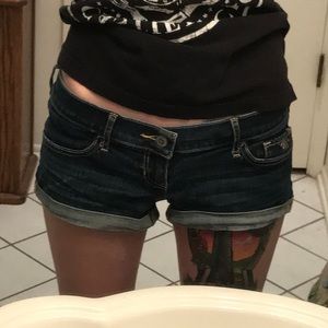 Hollister Jean short shorts